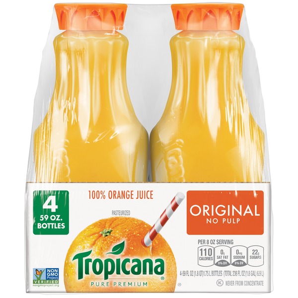 Pure Premium Original No Pulp Orange Juice from Costco Instacart