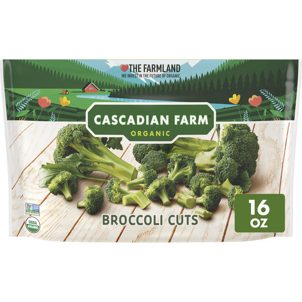Cascadian Farm Organic Frozen Broccoli Cuts Same-Day Delivery or