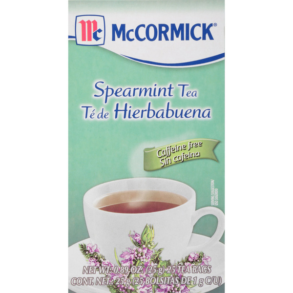 McCormick Caffeine Free Spearmint Tea Bags