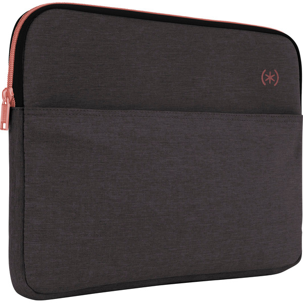Speck Universal Transfer Pro Pocket Protective Laptop Sleeve for MacBook Computers, Laptops & Tablets - Cloudy Grey & Rose Gold
