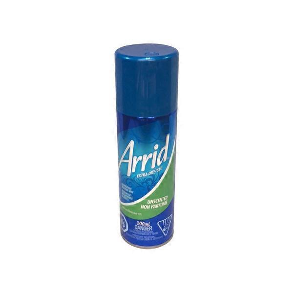 Arrid Unscented Extra Dry Aerosol Spray (200 ml) Instacart