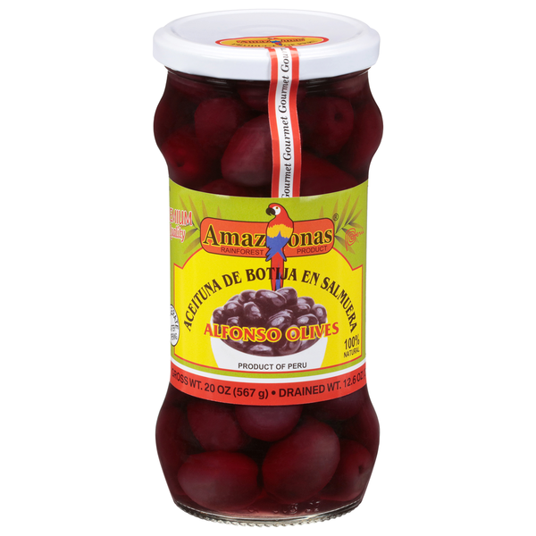 Amazonas Rainforest Products Alfonso Olives in Brine