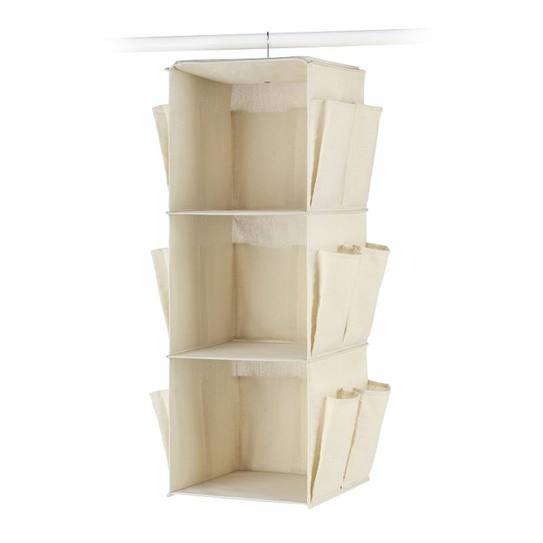 Sonoma Goods For Life ® Hanging Swivel Closet Organizer, Linen