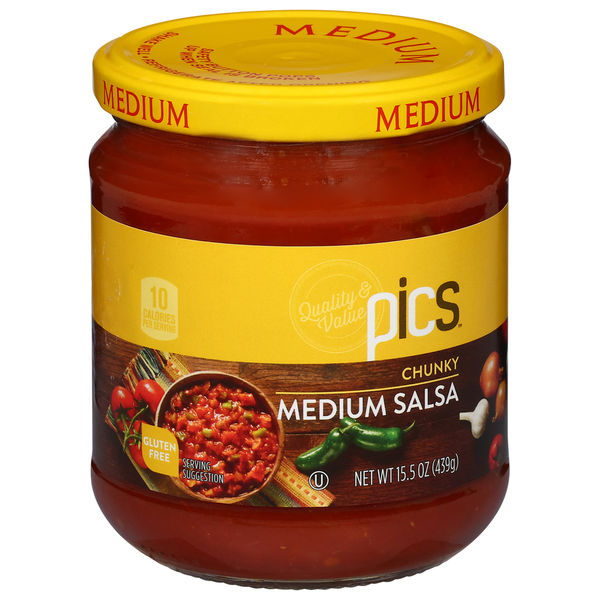 PICS Salsa, Medium, Chunky Same-Day Delivery or Pickup | Market 32