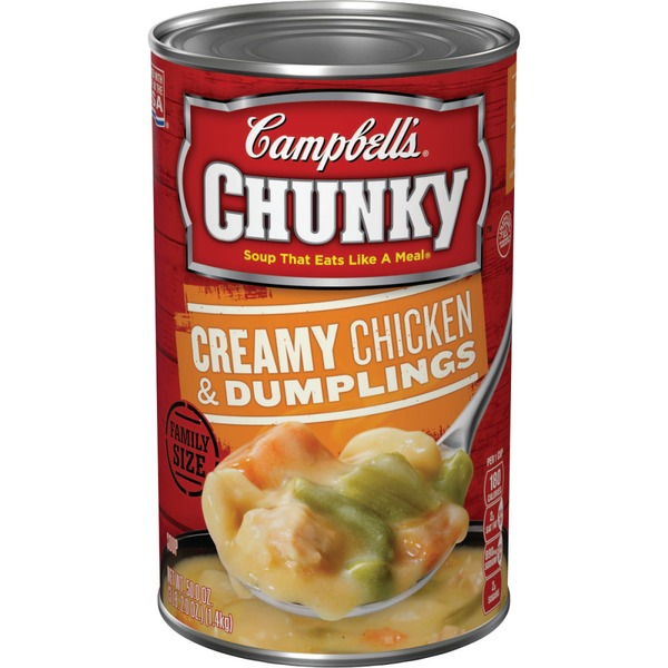 Campbell's® Creamy Chicken & Dumplings Soup (50 oz) Instacart