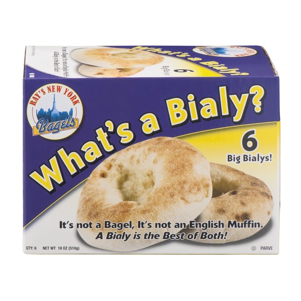 Ray's New York Bagels What's A Bialy? (6 ct) from Harris Teeter Instacart