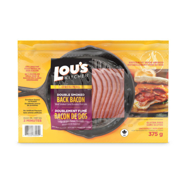 FreshCo Tmf Lous Double Smoked Back Bacon Same-Day Delivery | Instacart
