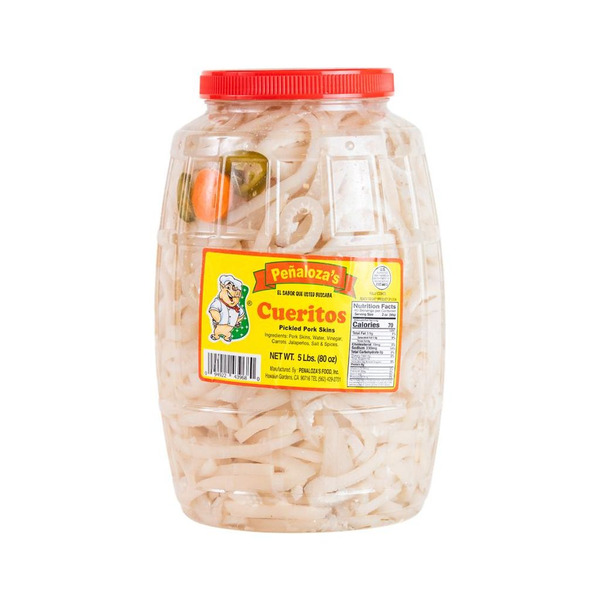Penaloza's Cueritos Pickled Pork Skins
