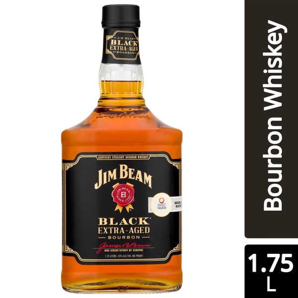 Jim Beam Black 7年 700ml 45% Jim Beam Black 7 Year Old Bourbon Whiskey, 750 ml - Mariano's
