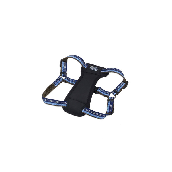 Coastal Pet Fits 20-30 Girth Explorer Sapphire Reflective Adjustable Padded Dog Harness