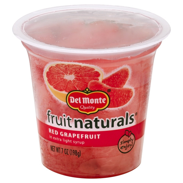 Del Monte Red Grapefruit FRUIT CUP Snacks Same-Day Delivery or Pickup ...