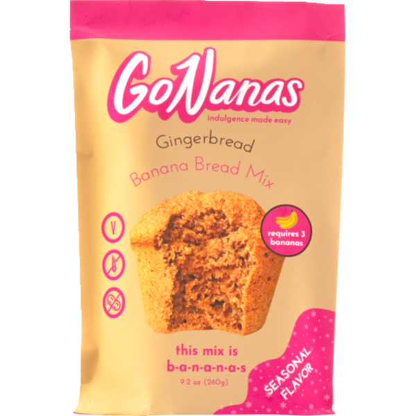 Go Nanas Inc Gingerbread Banana Bread Mix