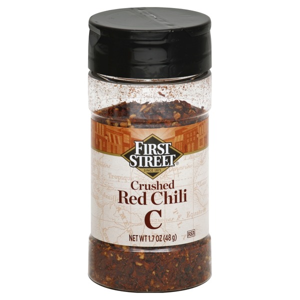 First Street Red Chili, Crushed