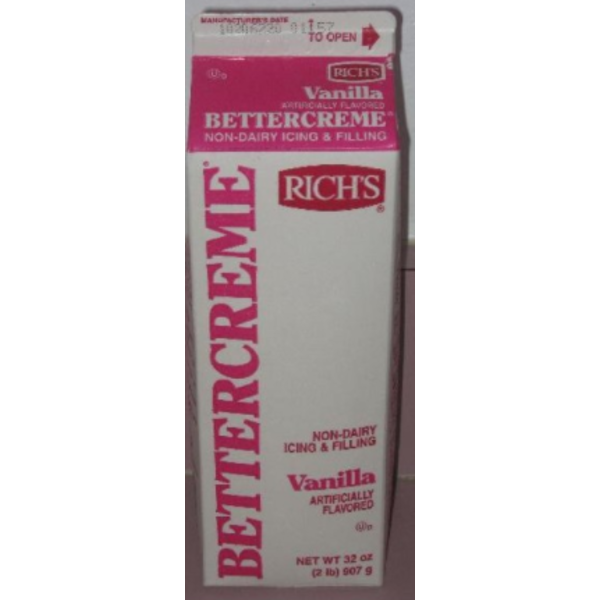 Bettercreme - Vanilla Icing - 2 lbs