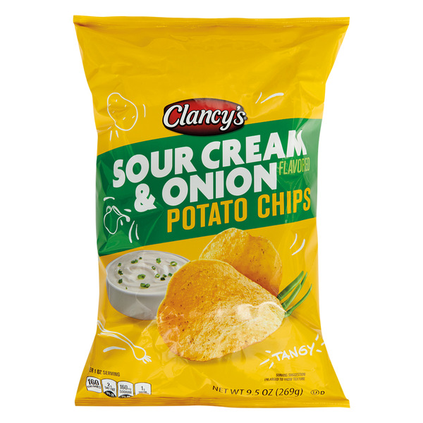 Clancy's Sour Cream and Onion Potato Chips