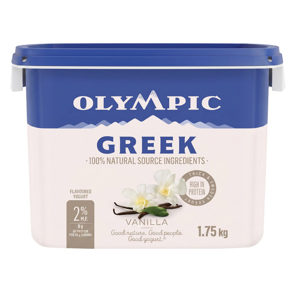 Olympic Greek Vanilla Yogurt 2%