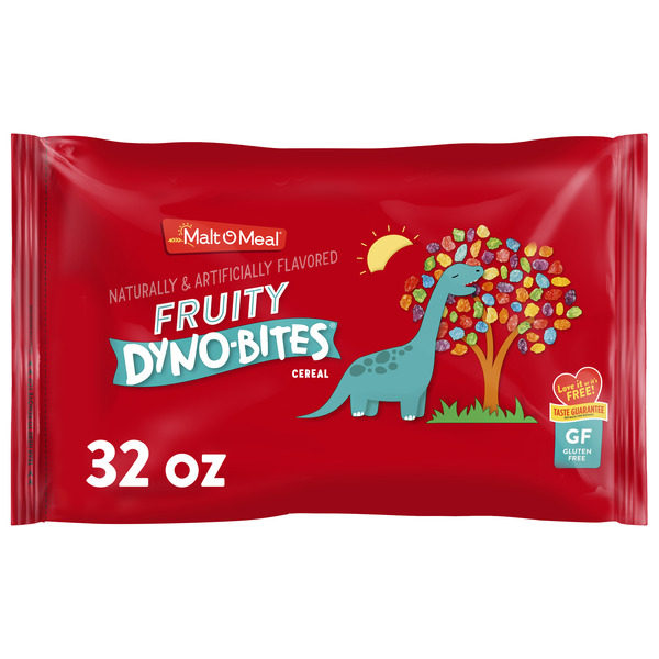 Malt-O-Meal Fruity Dyno-Bites Cereal, Gluten Free Breakfast Cereal