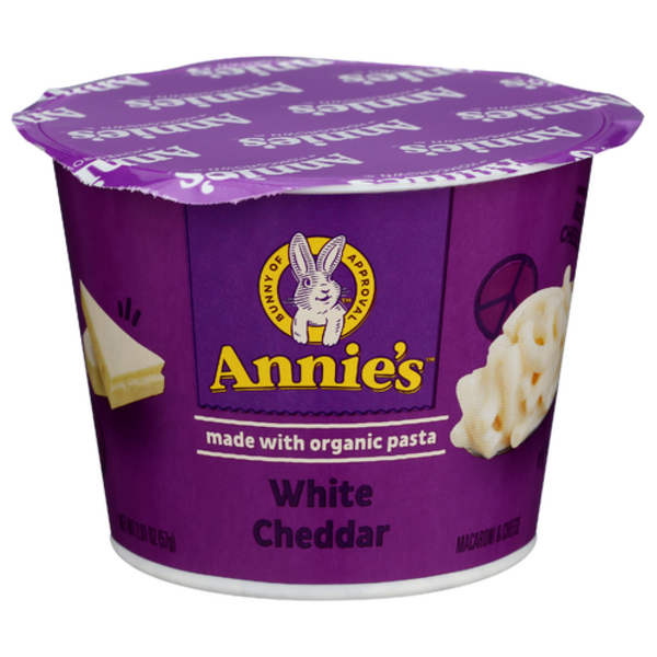 Annie's Homegrown White Cheddar Macaroni & Cheese Cup