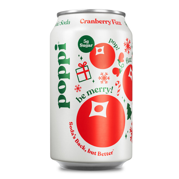 poppi Prebiotic Soda, Cranberry Fizz Same-Day Delivery or Pickup
