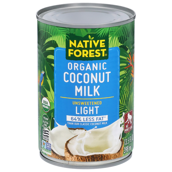 Native Forest Organic Light Unsweetened Coconut Milk Same-Day