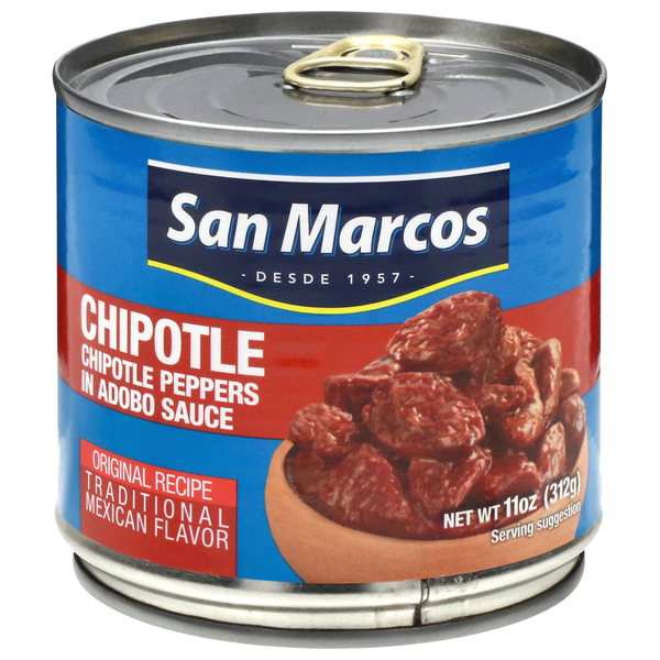 San Marcos Chipotle Peppers in Adobo Sauce
