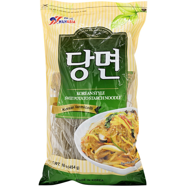 Hanasia Korean Vermicelli, Sweet Potato Starch Noodle, Korean Style