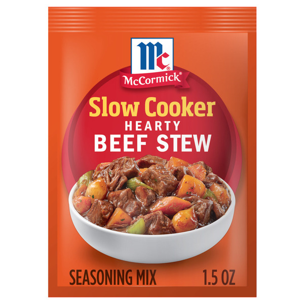 McCormick® Slow Cooker Hearty Beef Stew Seasoning Mix