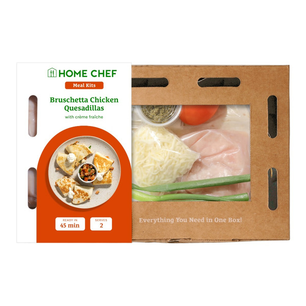 Kroger Home Chef Bruschetta Chicken Quesadilla Meal Kit SameDay