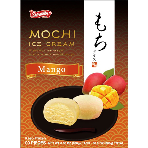 Shirakiku Mango Mochi Ice Cream