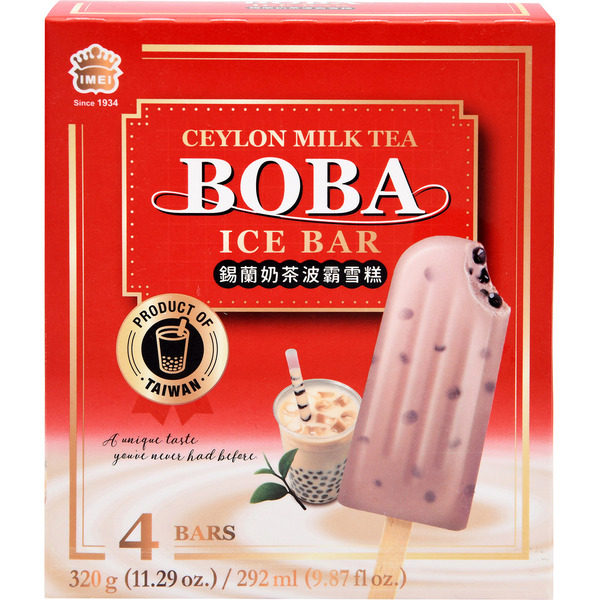 I-Mei Ice Bar Ceylon Milk Tea Boba