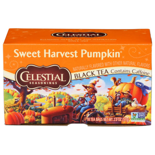 Celestial Seasonings Sweet Harvest Pumpkin Holiday Tea Same-Day