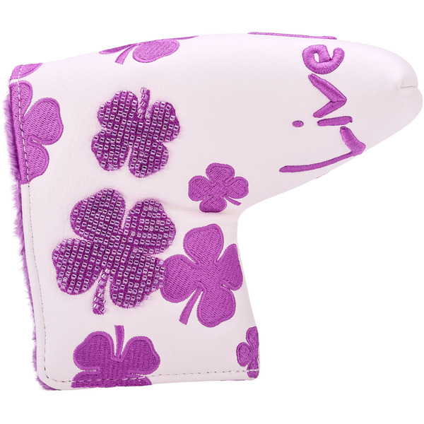 CMC Design Live Lucky Bling Blade Putter Headcover - Purple