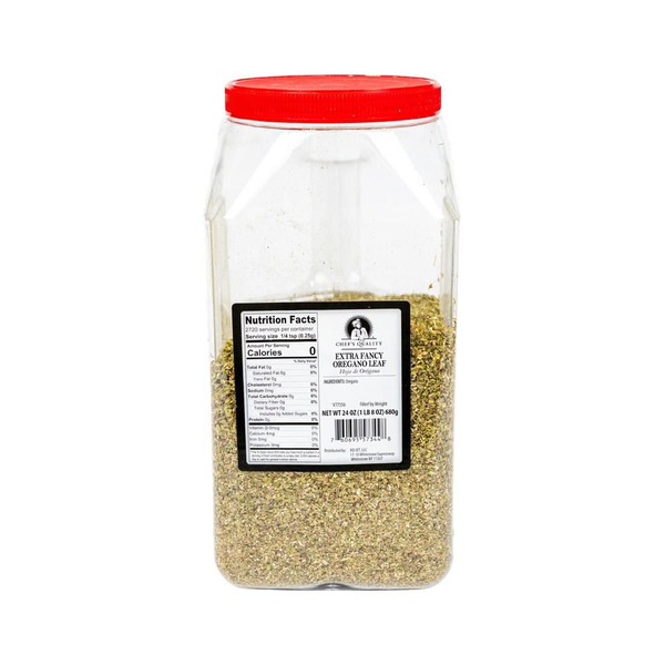 Chef's Quality - Extra Fancy Oregano - 24 oz