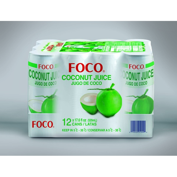 Foco Coconut Juice (17.6 fl oz) from Costco Instacart