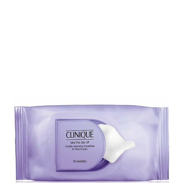 Clinique Take The Day Off? Micellar Cleansing Towelettes for Face  Eyes Makeup Remover