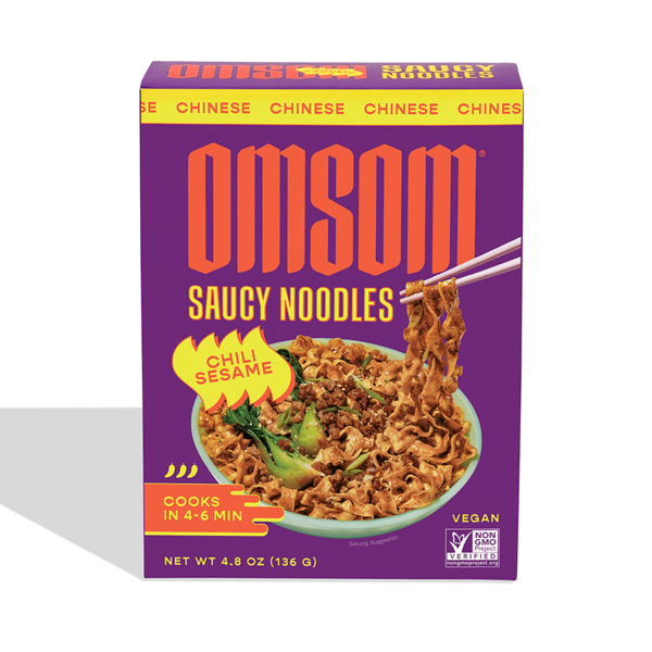 Omsom Chili Sesame Saucy Noodles Same-Day Delivery or Pickup | The