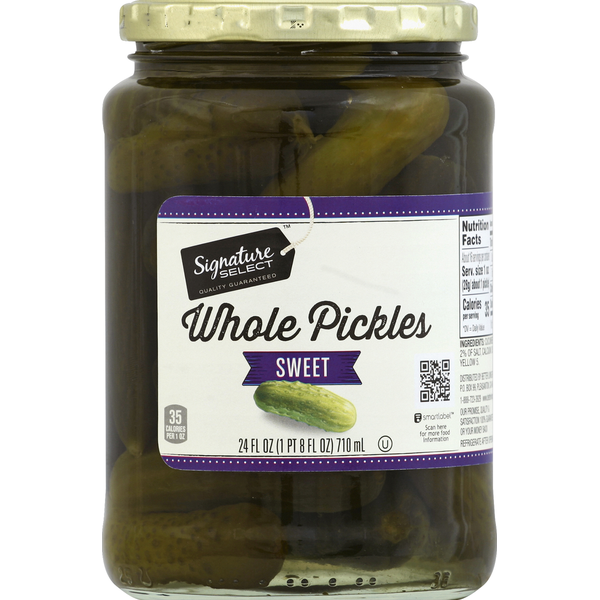 Signature SELECT Pickles, Whole, Sweet