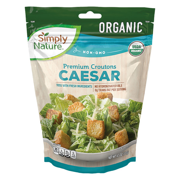 ALDI Simply Nature Organic Caesar Croutons SameDay Delivery or Pickup