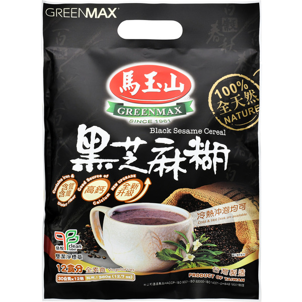 Greenmax Black Sesame Cereal