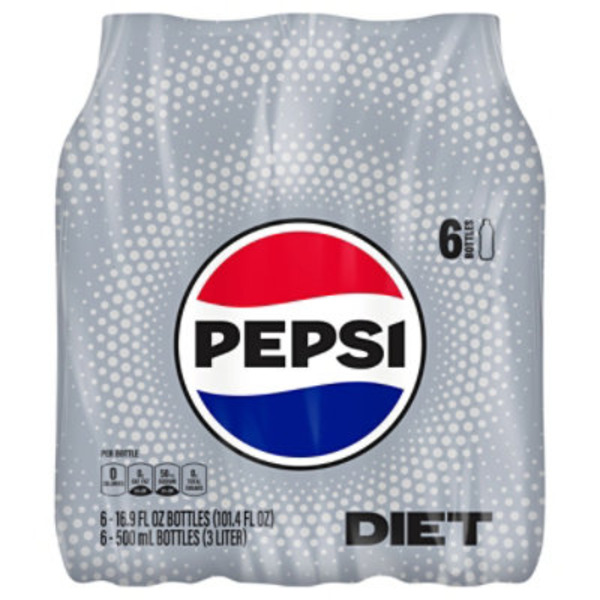 Pepsi 6 Pack Diet Soda