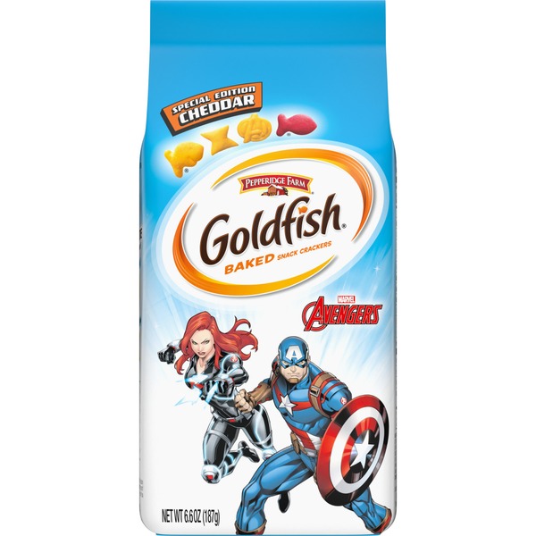 Pepperidge Farm Goldfish Marvel Avengers Cheddar Crackers Same-Day