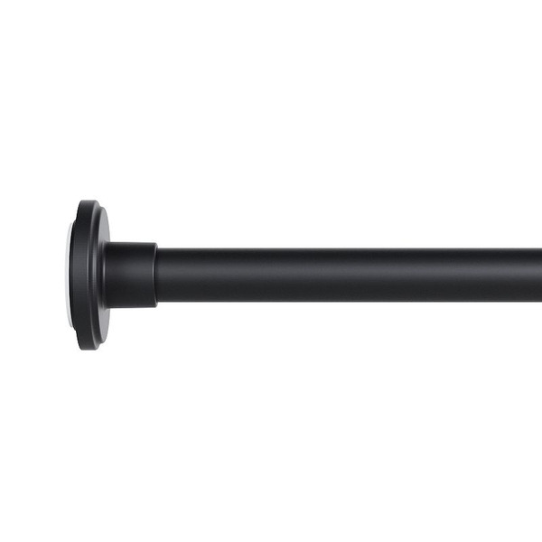 Sonoma Goods For Life ® Adjustable Tension-Mount No-Rust Decorative Shower Rod, Matte Black