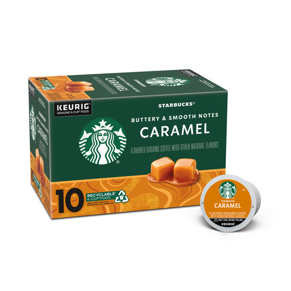 Starbucks Caramel Flavored K-Cup Coffee 