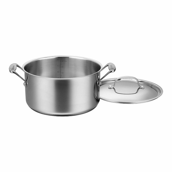 Cuisinart 6-Quart Chef's Classic Stainless Stockpot With Cover
