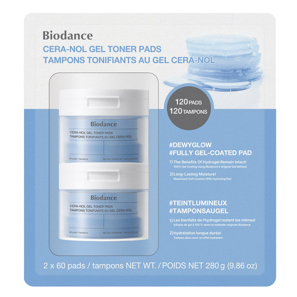 Biodance Cera-Nol Gel Toner Pads