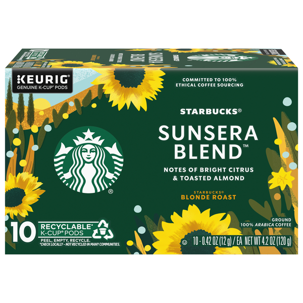 Starbucks Coffee, Sunsera Blend, Ground, Blonde Roast Same-Day