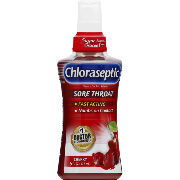 Chloraseptic Sore Throat, Cherry (6 fl oz) Instacart