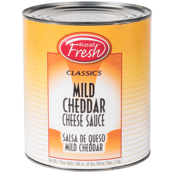 Real Fresh Cheddar Cheese Sauce - #10 cans