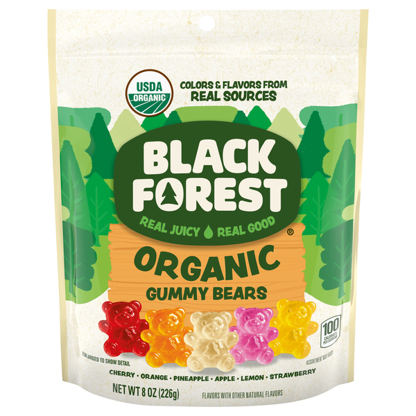 Black Forest Organic Cherry/Orange/Pineapple/Apple/Lemon