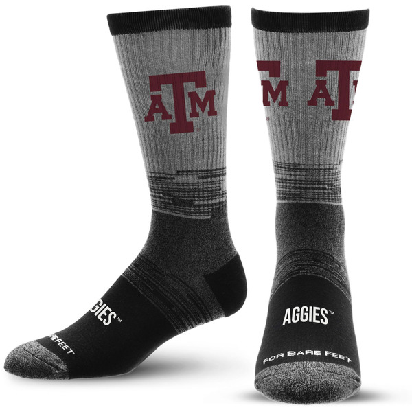 For Bare Feet Adult Texas A&M Aggies Team Tonal Socks